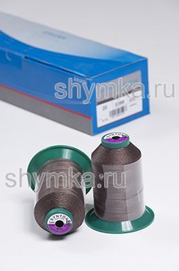Нитки Synton 20 намотка 600м цвет 0399 ТЕМНО-СЕРО-КОРИЧНЕВЫЙ