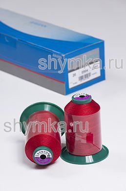 Нитки Synton 20 намотка 600м цвет 0504 ЯРКО-КРАСНЫЙ