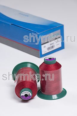 Нитки Synton 20 намотка 600м цвет 0642 КРАСНЫЙ