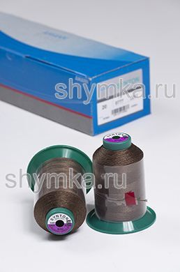 Нитки Synton 20 намотка 600м цвет 0777 МЕДНО-ШОКОЛАДНЫЙ