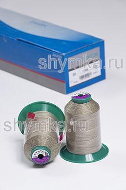 Нитки Synton 20 намотка 600м цвет 1185 СЕРО-ТЕМНО-БЕЖЕВЫЙ