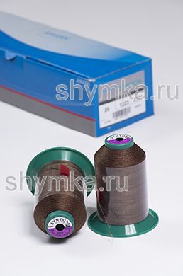 Нитки Synton 20 намотка 600м цвет 1224 КОРИЧНЕВЫЙ