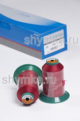 Нитки Synton 30 намотка 900м цвет 0642 КРАСНЫЙ