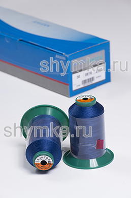 Нитки Synton 30 намотка 900м цвет 0816 СИНИЙ