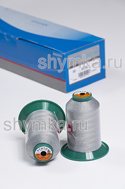 Нитки Synton 30 намотка 900м цвет 0850 СВЕТЛО-СЕРЫЙ