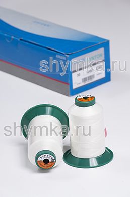 Нитки Synton 30 намотка 900м цвет 1000 БЕЛЫЙ
