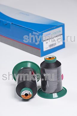 Нитки Synton 30 намотка 900м цвет 1282 ТЕМНЫЙ АНТРАЦИТ