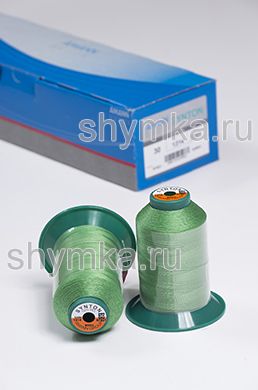 Нитки Synton 30 намотка 900м цвет 1314 САЛАТОВЫЙ