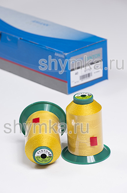 Нитки Synton 40 намотка 1200м цвет 0118 ТЕМНО-ЖЕЛТЫЙ