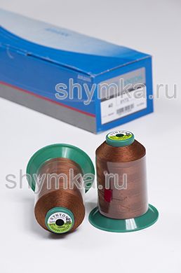 Нитки Synton 40 намотка 1200м цвет 0172 ТЕРРАКОТ