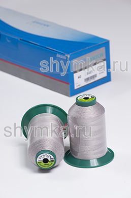 Нитки Synton 40 намотка 1200м цвет 0321 КРЕМОВО-СЕРЫЙ