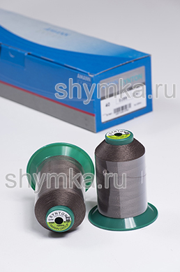 Нитки Synton 40 намотка 1200м цвет 0399 ТЕМНО-СЕРО-КОРИЧНЕВЫЙ
