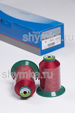 Нитки Synton 40 намотка 1200м цвет 0642 КРАСНЫЙ