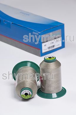 Нитки Synton 40 намотка 1200м цвет 1185 СЕРО-ТЕМНО-БЕЖЕВЫЙ