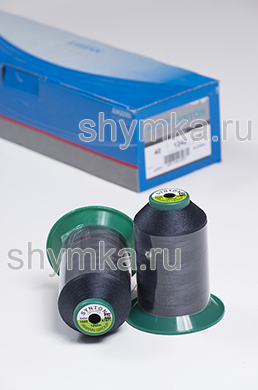 Нитки Synton 40 намотка 1200м цвет 1242 ТЕМНЫЙ ДЕНИМ