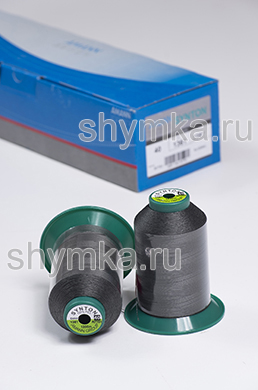 Нитки Synton 40 намотка 1200м цвет 1361 АНТРАЦИТ