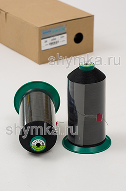 Нитки Synton 40 намотка 5000м цвет 4000 ЧЕРНЫЙ