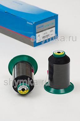 Нитки Synton 60 намотка 1800м цвет 4000 ЧЕРНЫЙ