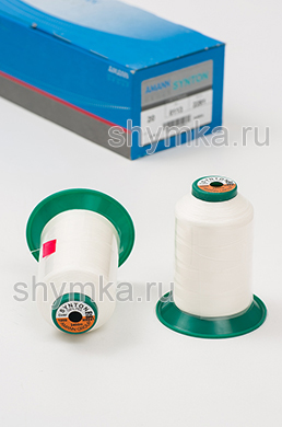 Нитки Synton 80 намотка 2400м цвет 1000 БЕЛЫЙ