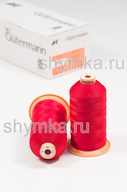 Нитки Gutermann Tera 10 намотка 1000м цвет 0156 КРАСНЫЙ