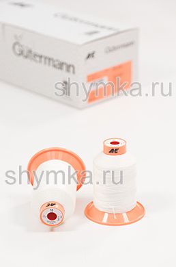 Нитки Gutermann Tera 10 намотка 300м цвет 0111 МОЛОЧНЫЙ