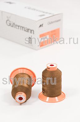 Нитки Gutermann Tera 10 намотка 300м цвет 0124 МЕДНО-КОРИЧНЕВЫЙ