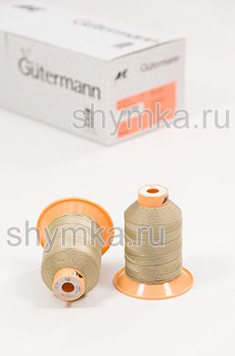 Нитки Gutermann Tera 10 намотка 300м цвет 0131 СЕРО-БЕЖЕВЫЙ