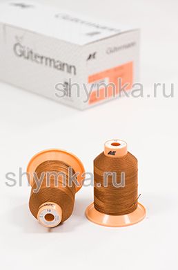 Нитки Gutermann Tera 10 намотка 300м цвет 0448 МЕДНО-КОРИЧНЕВЫЙ