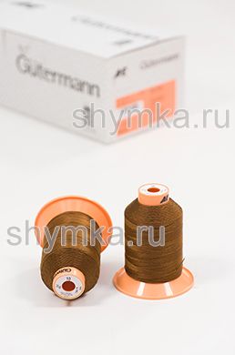 Нитки Gutermann Tera 10 намотка 300м цвет 0450 ТЕМНО-МЕДНЫЙ