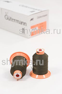 Нитки Gutermann Tera 10 намотка 300м цвет 0676 ХАКИ