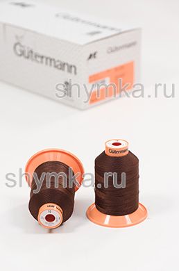 Нитки Gutermann Tera 10 намотка 300м цвет 0776 КОФЕЙНЫЙ