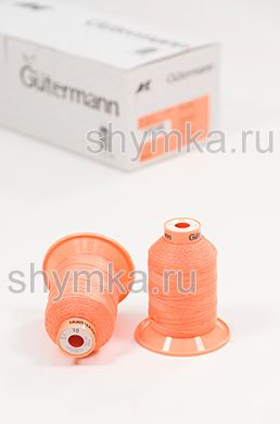 Нитки Gutermann Tera 10 намотка 300м цвет 3871 НЕОНОВО-ОРАНЖЕВЫЙ