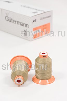 Нитки Gutermann Tera 15 намотка 400м цвет 0131 СЕРО-БЕЖЕВЫЙ