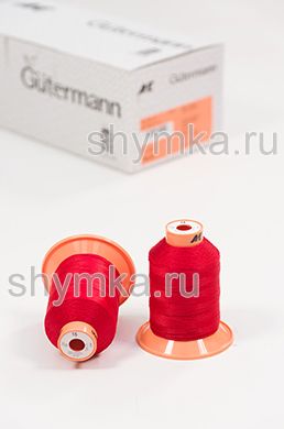 Нитки Gutermann Tera 15 намотка 400м цвет 0156 КРАСНЫЙ