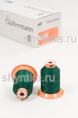 Нитки Gutermann Tera 20 намотка 600м цвет 0237 ЗЕЛЕНЫЙ