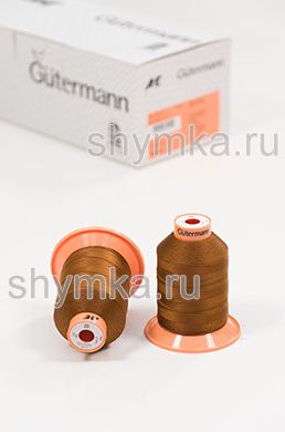 Нитки Gutermann Tera 20 намотка 600м цвет 0649 МЕДНЫЙ