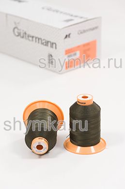 Нитки Gutermann Tera 20 намотка 600м цвет 0676 ХАКИ