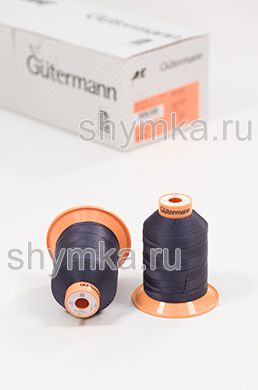 Нитки Gutermann Tera 20 намотка 600м цвет 1116 АНТРАЦИТ