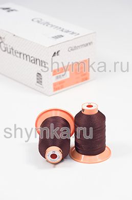 Нитки Gutermann Tera 20 намотка 600м цвет 0175 КОРИЧНЕВО-БОРДОВЫЙ