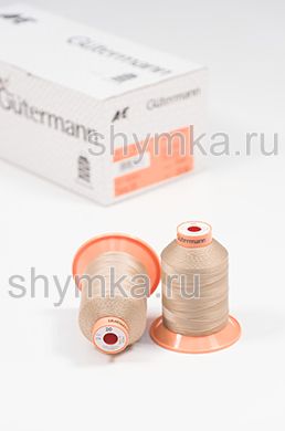 Нитки Gutermann Tera 20 намотка 600м цвет 0215 БЕЖЕВЫЙ