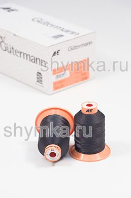 Нитки Gutermann Tera 20 намотка 600м цвет 0036 ГРАФИТ