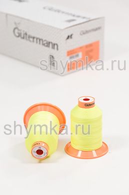 Нитки Gutermann Tera 20 намотка 600м
цвет 3835 НЕОНОВО-ЖЕЛТЫЙ