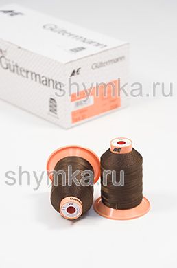 Нитки Gutermann Tera 20 намотка 600м цвет 0452 СВЕТЛО-ШОКОЛАДНЫЙ