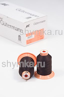 Нитки Gutermann Tera 20 намотка 600м цвет 0696 ШОКОЛАДНЫЙ