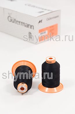 Нитки Gutermann Tera 30 намотка 900м цвет 0000 ЧЕРНЫЙ