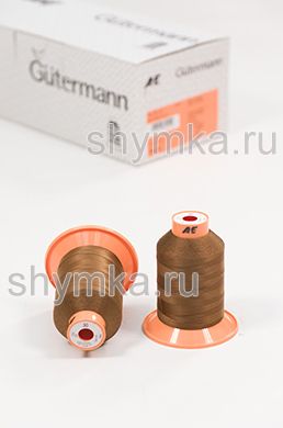 Нитки Gutermann Tera 30 намотка 900м цвет 0124 МЕДНО-КОРИЧНЕВЫЙ