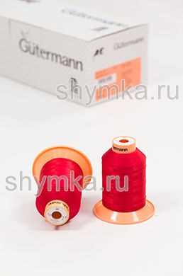 Нитки Gutermann Tera 30 намотка 900м цвет 0156 КРАСНЫЙ