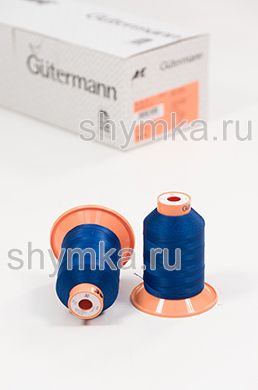 Нитки Gutermann Tera 30 намотка 900м
цвет 0312 СИНИЙ