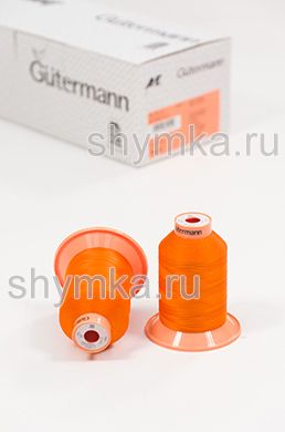 Нитки Gutermann Tera 30 намотка 900м цвет 0351 ОРАНЖЕВЫЙ