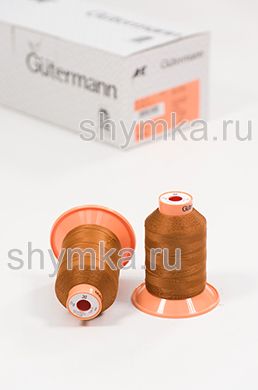 Нитки Gutermann Tera 30 намотка 900м цвет 0448 МЕДНО-КОРИЧНЕВЫЙ